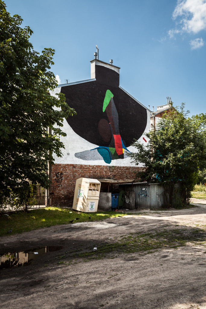 17.07.2015, Warszawa, Street Art Doping, mural 108. Fot. Adam Burakowski