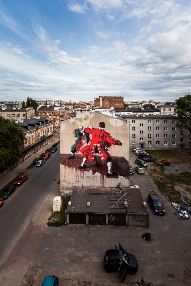 12.07.2015, Warszawa. Street Art Doping 2015. Fot. Adam Burakowski