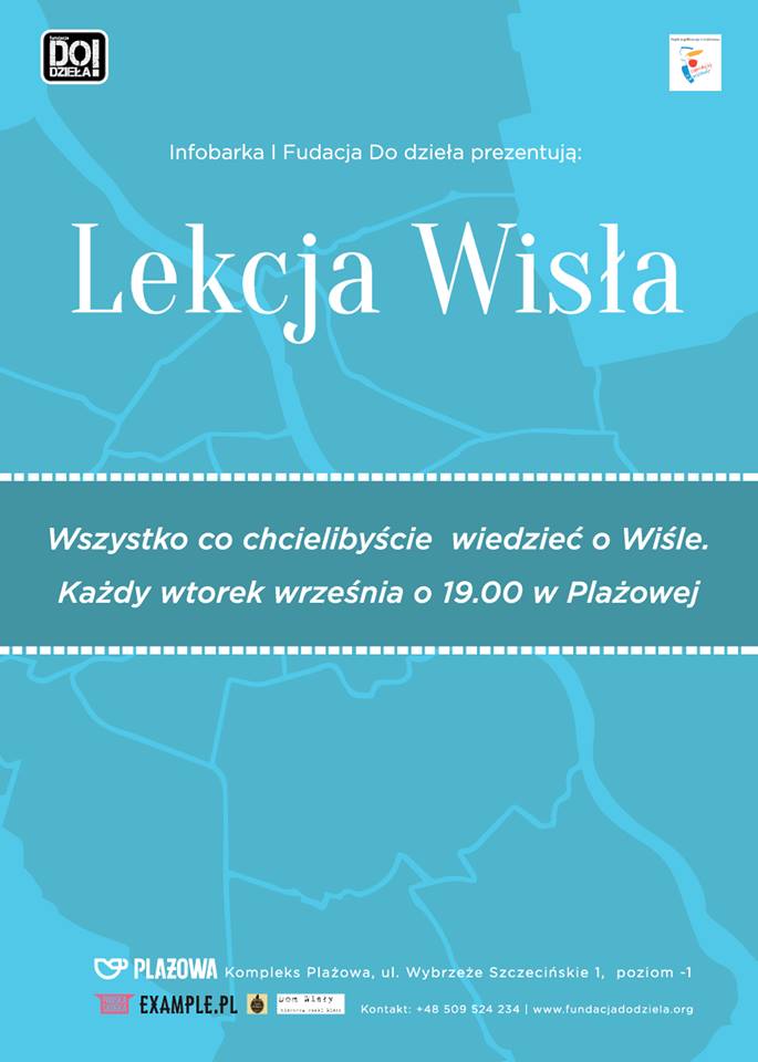 plakat Lekcja Wisla